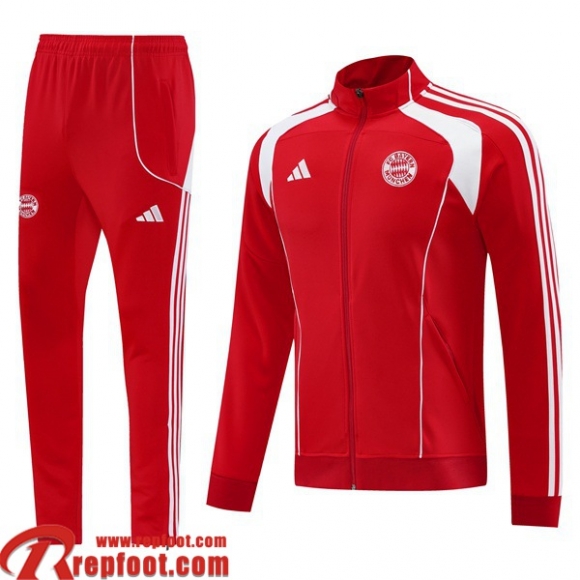 Bayern Munich Veste Foot Homme 2025 2026 B672 Bayern Munich Veste Foot Homme 2025 2026 B672