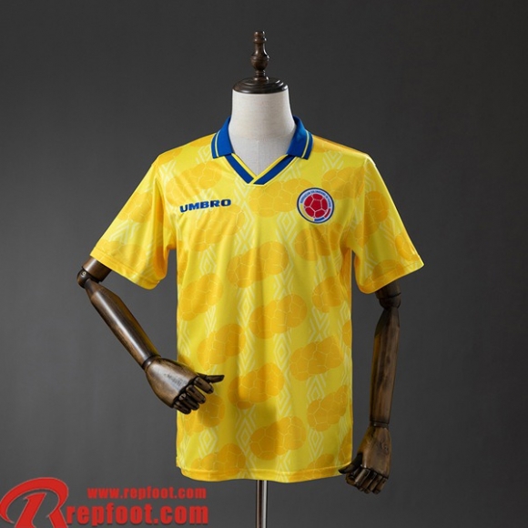 Colombie Retro Maillots De Foot Domicile Homme 1994 FG1236