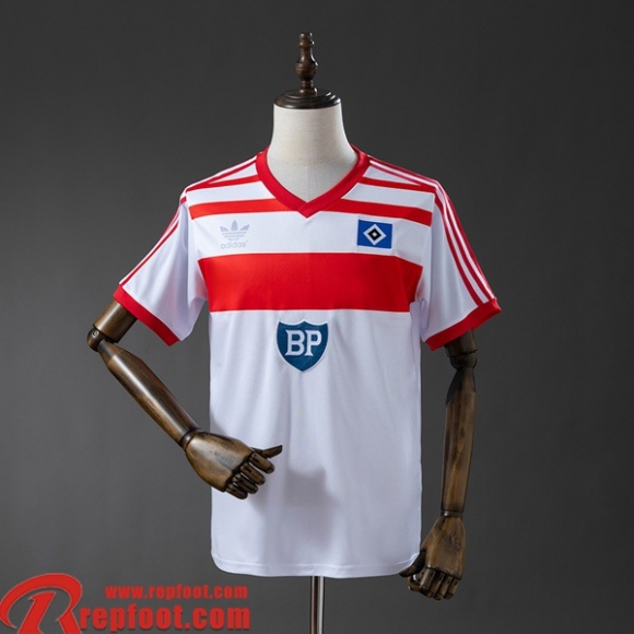 Hamburger SV Retro Maillots De Foot Domicile Homme 1983 FG1255