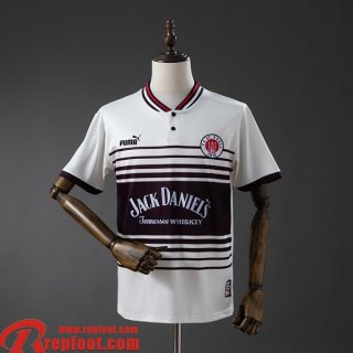 St. Pauli Retro Maillots De Foot Domicile Homme 97 98 FG1278