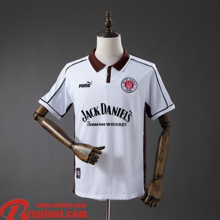 St. Pauli Retro Maillots De Foot Domicile Homme 99 00 FG1279