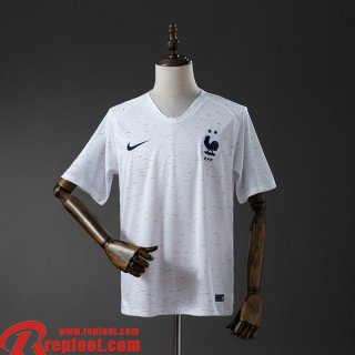 France Retro Maillots De Foot Exterieur Homme 2018 FG1290