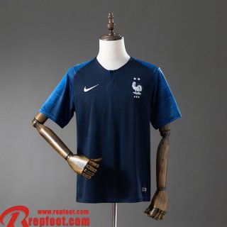 France Retro Maillots De Foot Domicile Homme 2018 FG1291