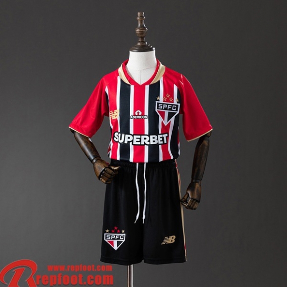 Sao Paulo Maillots De Foot Exterieur Enfant 2025 2026 Sao Paulo Maillots De Foot Exterieur Enfant 2025 2026