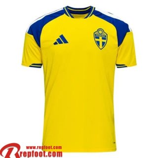 Suede Maillots De Foot Domicile Homme 2026