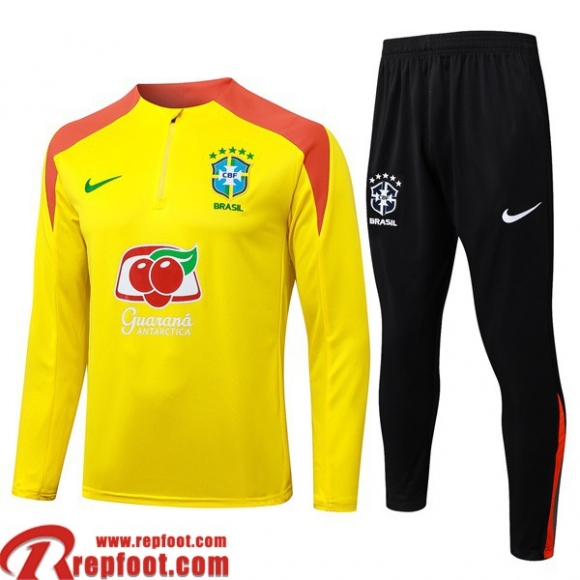 Bresil Survetement de Foot Homme 2025 2026 A1097
