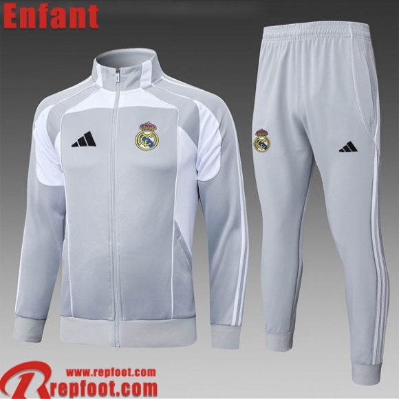 Real Madrid KIT: Veste Foot Enfant 2025 2026 C976