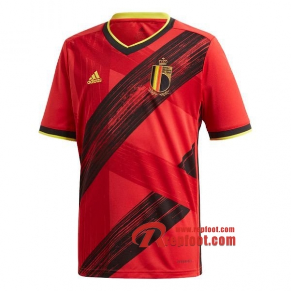 Le Nouveau Maillot Equipe Belgique Domicile Uefa Euro 2020 Flocage Personnalisé