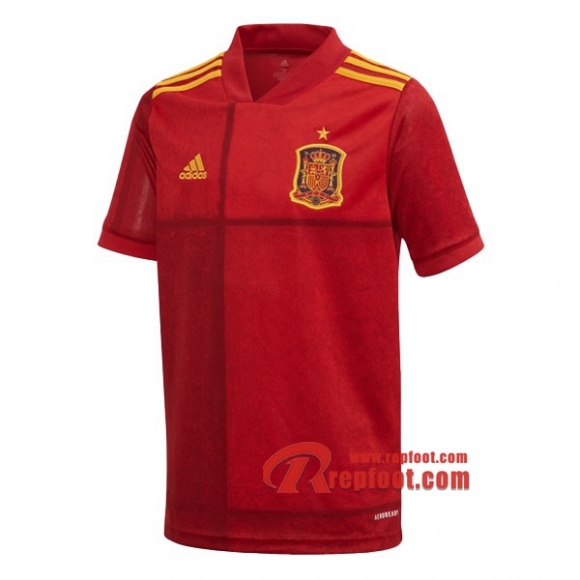 Le Nouveau Maillot Equipe Espagne Domicile Uefa Euro 2020 Flocage Personnalisé