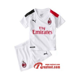 Ensemble Maillot De AC Milan Enfant Exterieur 2019 2020 Nouveau