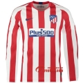 Maillot De Foot Atletico Madrid Manches Longues Rouge Domicile 2019 2020 Nouveau