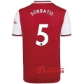 Maillot Arsenal FC No.10 Ozil Rouge Domicile 2019 2020 Nouveau