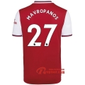 Maillot Arsenal FC No.8 D.Ceballos Rouge Domicile 2019 2020 Nouveau