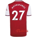 Maillot Arsenal FC No.8 D.Ceballos Rouge Domicile 2019 2020 Nouveau