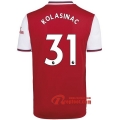 Maillot Arsenal FC No.31 Kolasinac Rouge Domicile 2019 2020 Nouveau