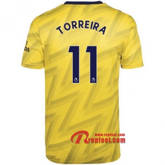 Maillot Arsenal FC No.16 Holding Jaune Exterieur 2019 2020 Nouveau Maillot Arsenal FC No.16 Holding Jaune Exterieur 2019 2020 Nouveau
