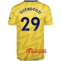 Maillot Arsenal FC No.9 Lacazette Jaune Exterieur 2019 2020 Nouveau