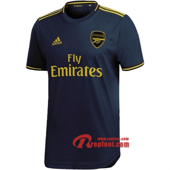 Maillot Arsenal FC Bleu Third 2019 2020 Nouveau  Maillot Arsenal FC Bleu Third 2019 2020 Nouveau