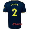 Maillot Arsenal FC No.2 Bellerin Bleu Third 2019 2020 Nouveau