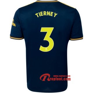Maillot Arsenal FC No.3 Tierney Bleu Third 2019 2020 Nouveau