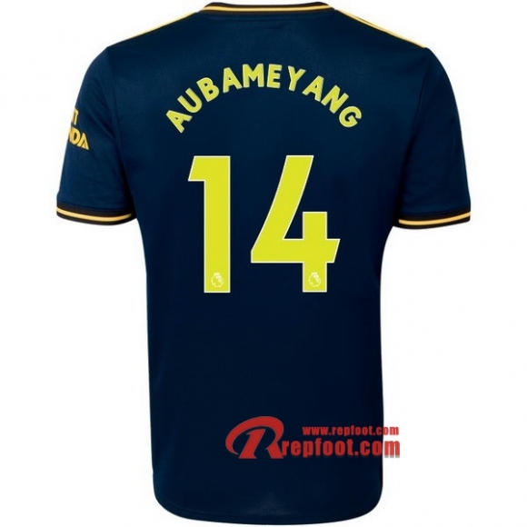 Maillot Arsenal FC No.19 Pepe Bleu Third 2019 2020 Nouveau