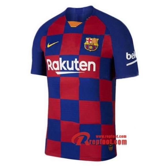 Maillot FC Barcelone Bleu Domicile 2019 2020 Nouveau