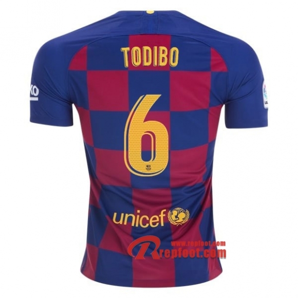 Maillot FC Barcelone No.6 Todibo Bleu Rouge Domicile 2019 2020 Nouveau Maillot FC Barcelone No.6 Todibo Bleu Rouge Domicile 2019 2020 Nouveau