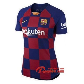 Maillot Du FC Barcelone Femme Blanc Domicile 2019 2020 Nouveau