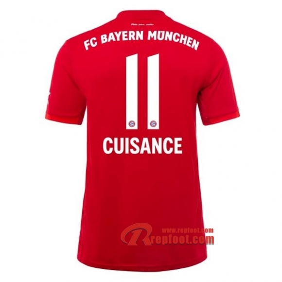 Maillot Bayern Munich No.11 Cuisance Rouge Domicile 2019 2020 Nouveau