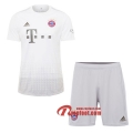 Ensemble Maillot De Bayern Munich Enfant Blanc Exterieur 2019 2020 Nouveau