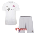 Ensemble Maillot De Bayern Munich Enfant Blanc Exterieur 2019 2020 Nouveau