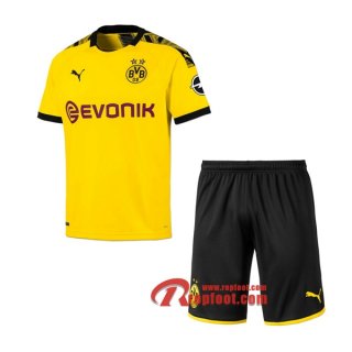 Ensemble Maillot De Borussia Dortmund Enfant Jaune Domicile 2019 2020 Nouveau