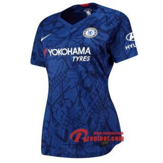 Maillot Du Chelsea FC Femme Bleu Domicile 2019 2020 Nouveau