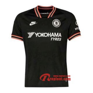 Maillot Chelsea FC Noir Third 2019 2020 Nouveau