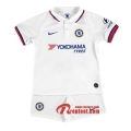 Ensemble Maillot De Chelsea FC Enfant Blanc Exterieur 2019 2020 Nouveau