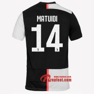 Maillot Juventus Turin No.14 Matuidi Blanc Noir Domicile 2019 2020 Nouveau