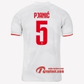 Maillot Juventus Turin No.5 Pjanic Gris Blanc Exterieur 2019 2020 Nouveau