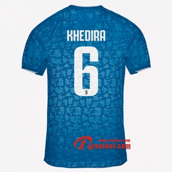Maillot Juventus Turin No.6 Khedira Bleu Third 2019 2020 Nouveau Maillot Juventus Turin No.6 Khedira Bleu Third 2019 2020 Nouveau