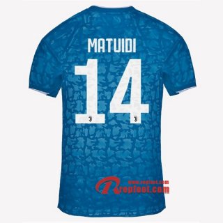 Maillot Juventus Turin No.14 Matuidi Bleu Third 2019 2020 Nouveau
