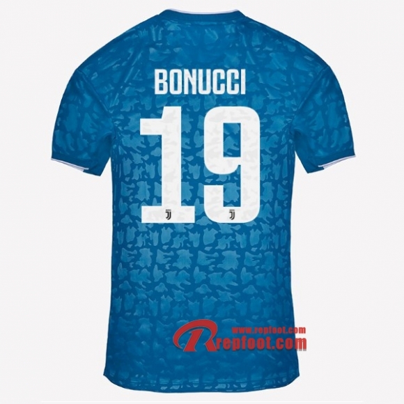 Maillot Juventus Turin No.19 Bonucci Bleu Third 2019 2020 Nouveau Maillot Juventus Turin No.19 Bonucci Bleu Third 2019 2020 Nouveau