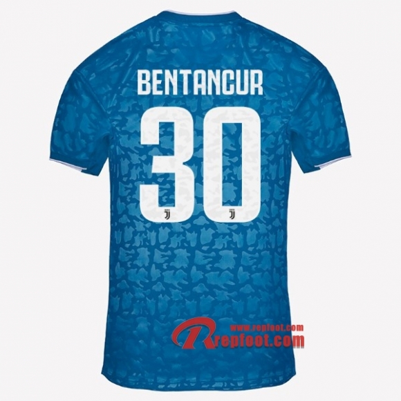 Maillot Juventus Turin No.30 Bentancur Bleu Third 2019 2020 Nouveau