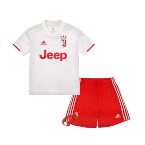 Ensemble Maillot De Juventus Turin Enfant Blanc Noir Exterieur 2019 2020 Nouveau