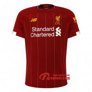 Maillot Liverpool FC Rouge Domicile 2019 2020 Nouveau