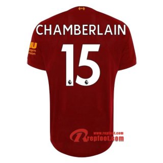 Maillot Liverpool FC No.15 Chamberlain Rouge Domicile 2019 2020 Nouveau