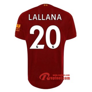 Maillot Liverpool FC No.20 Lallana Rouge Domicile 2019 2020 Nouveau