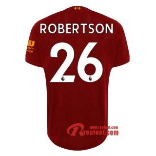 Maillot Liverpool FC No.26 Robertson Rouge Domicile 2019 2020 Nouveau
