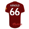 Maillot Liverpool FC No.66 Arnold Rouge Domicile 2019 2020 Nouveau