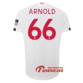 Maillot Liverpool FC No.66 Arnold Blanc Exterieur 2019 2020 Nouveau