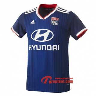 Maillot Olympique Lyon Bleu Exterieur 2019 2020 Nouveau