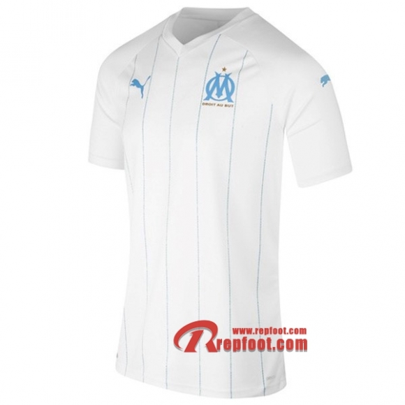 Maillot Olympique De Marseille Blanc Domicile 2019 2020 Nouveau Maillot Olympique De Marseille Blanc Domicile 2019 2020 Nouveau